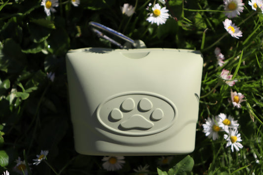 Magnetic Silicone Treat Pouch - Calm Pistachio