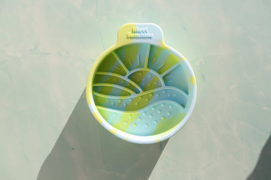 Silicone Slow Feeder Bowl - Soft Matcha